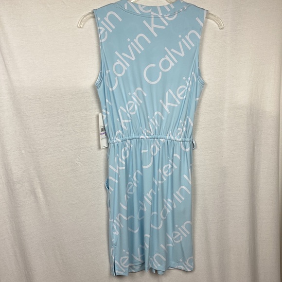Calvin Klein light blue comfy dress with pockets NWT! - Picture 6 of 13